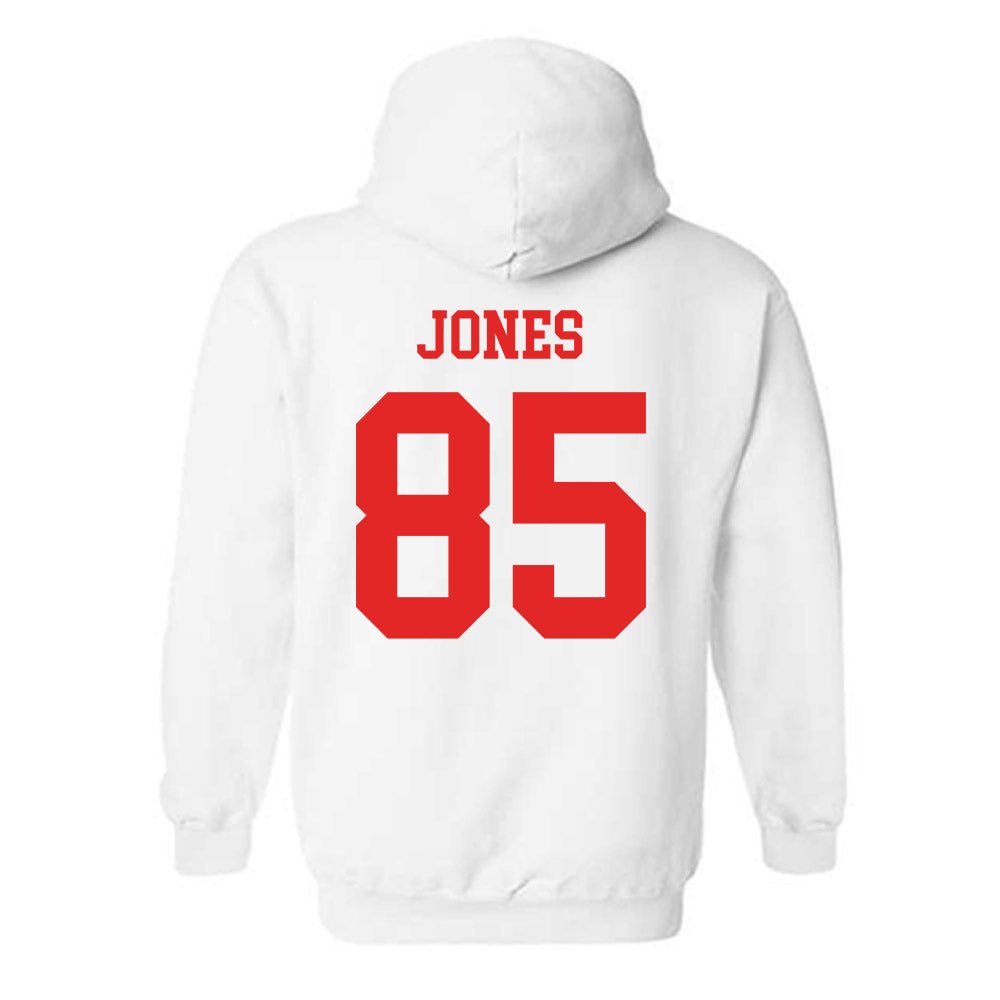 Texas Tech - NCAA Football : Bryson Jones - Classic Shersey Hooded Sweatshirt-1