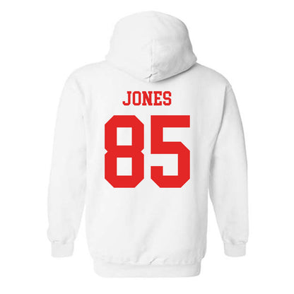 Texas Tech - NCAA Football : Bryson Jones - Classic Shersey Hooded Sweatshirt-1