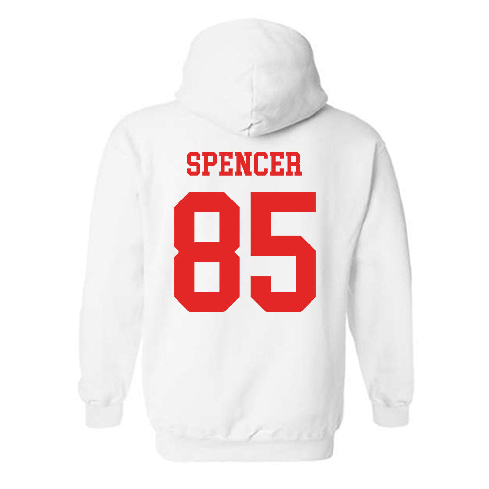 Texas Tech - NCAA Football : Dylan Spencer - Classic Shersey Hooded Sweatshirt-1