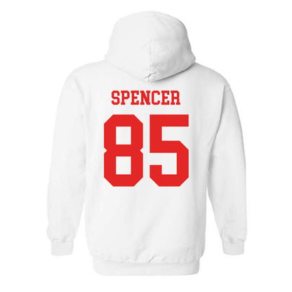 Texas Tech - NCAA Football : Dylan Spencer - Classic Shersey Hooded Sweatshirt-1