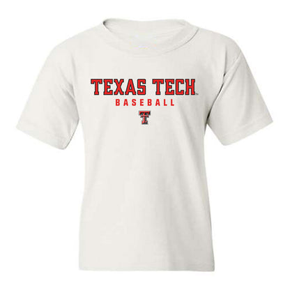 Texas Tech - NCAA Baseball : Jackson Burns - Classic Shersey Youth T-Shirt-0