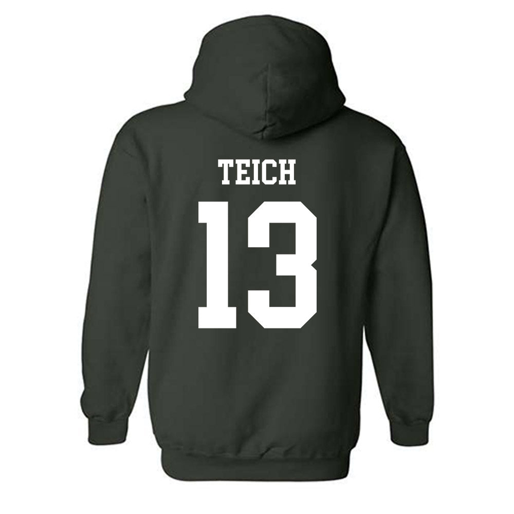 Tulane - NCAA Men's Basketball : Joseph Teich - Hooded Sweatshirt