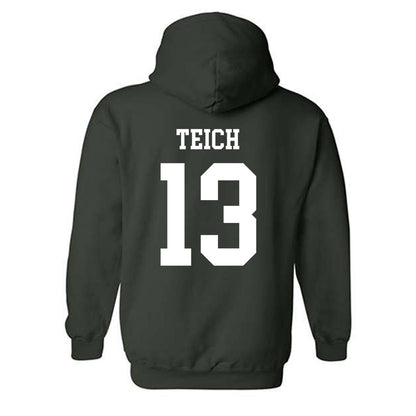 Tulane - NCAA Men's Basketball : Joseph Teich - Hooded Sweatshirt
