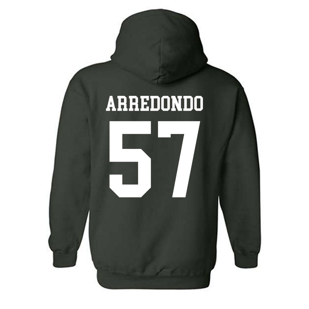Tulane - NCAA Football : Jason Arredondo - Hooded Sweatshirt-1