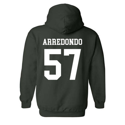Tulane - NCAA Football : Jason Arredondo - Hooded Sweatshirt-1