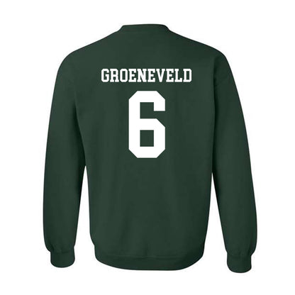 Tulane - NCAA Baseball : Aj Groeneveld - Crewneck Sweatshirt-1