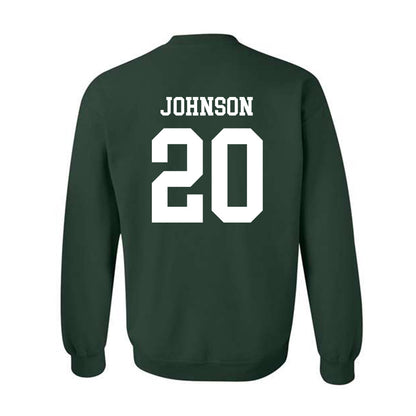 Tulane - NCAA Football : Jahiem Johnson - Crewneck Sweatshirt
