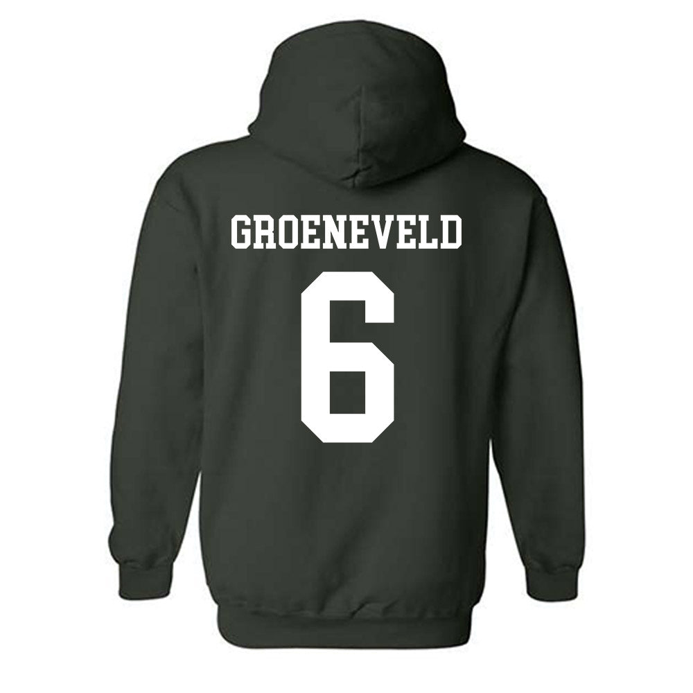 Tulane - NCAA Baseball : Aj Groeneveld - Hooded Sweatshirt-1