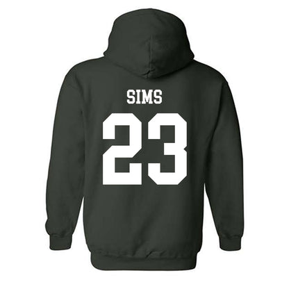 Tulane - NCAA Football : Joshua Sims - Hooded Sweatshirt-1