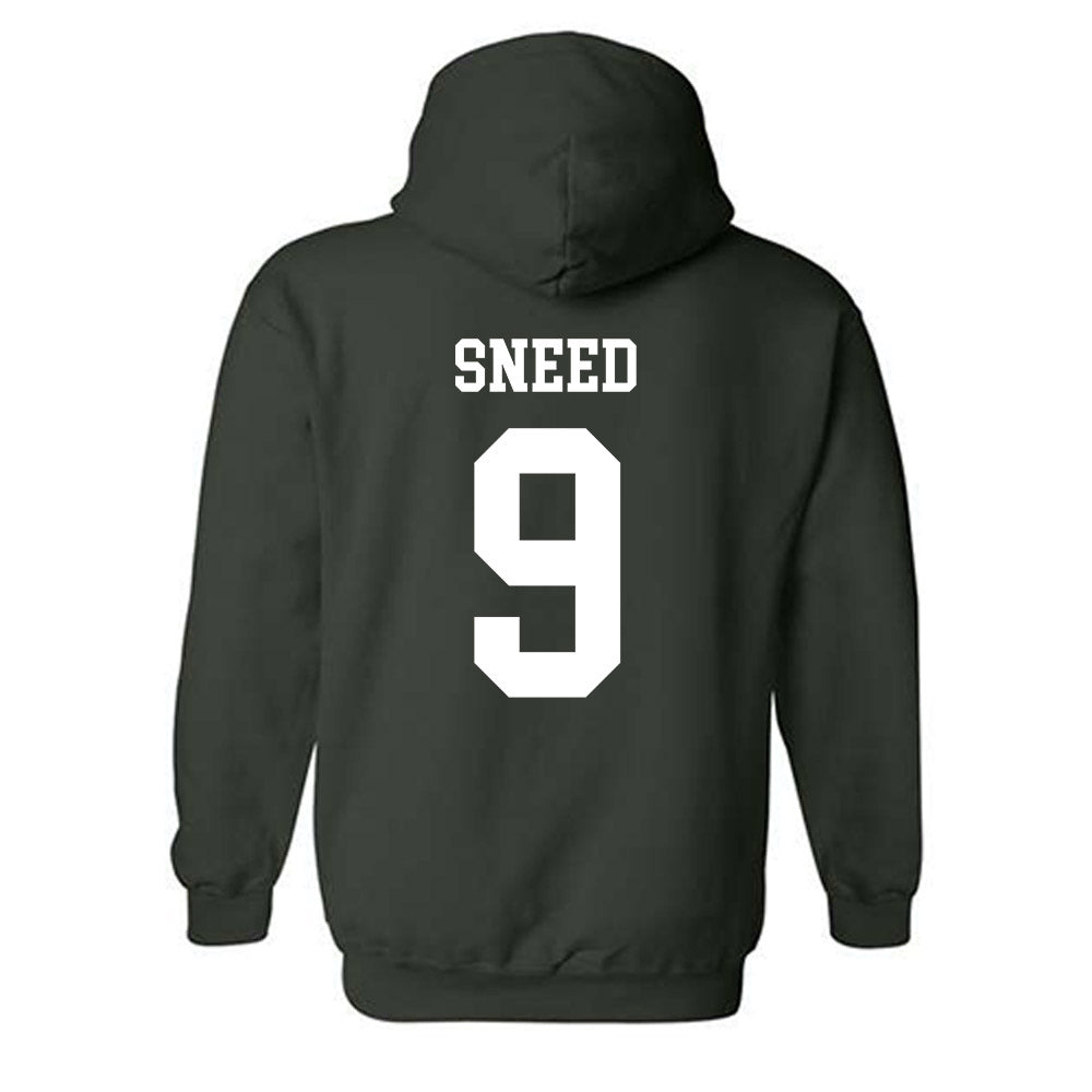 Tulane - NCAA Women's Basketball : Kendall Sneed - Hooded Sweatshirt-1