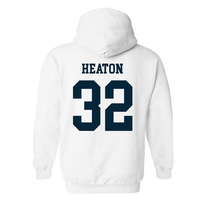 Utah State - NCAA Women's Basketball : Jamisyn Heaton - Classic Shersey Hooded Sweatshirt-1