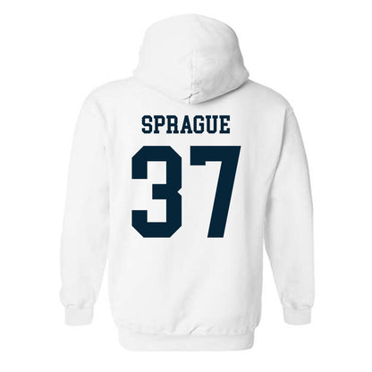 Utah State - NCAA Football : Dylan Sprague - Classic Shersey Hooded Sweatshirt-1
