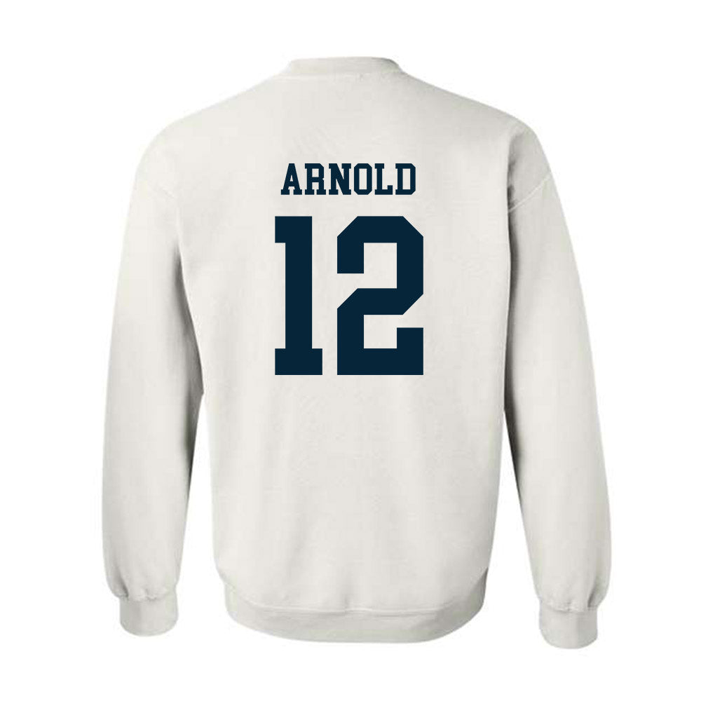 Utah State - NCAA Football : Bobby Arnold - Classic Shersey Crewneck Sweatshirt-1