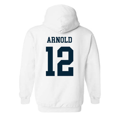 Utah State - NCAA Football : Bobby Arnold - Classic Shersey Hooded Sweatshirt-1