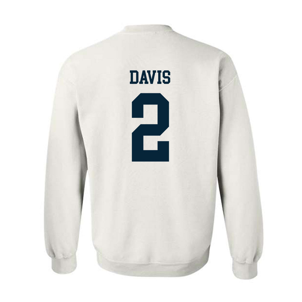Utah State - NCAA Football : Miles Davis - Classic Shersey Crewneck Sweatshirt-1