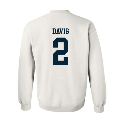 Utah State - NCAA Football : Miles Davis - Classic Shersey Crewneck Sweatshirt-1