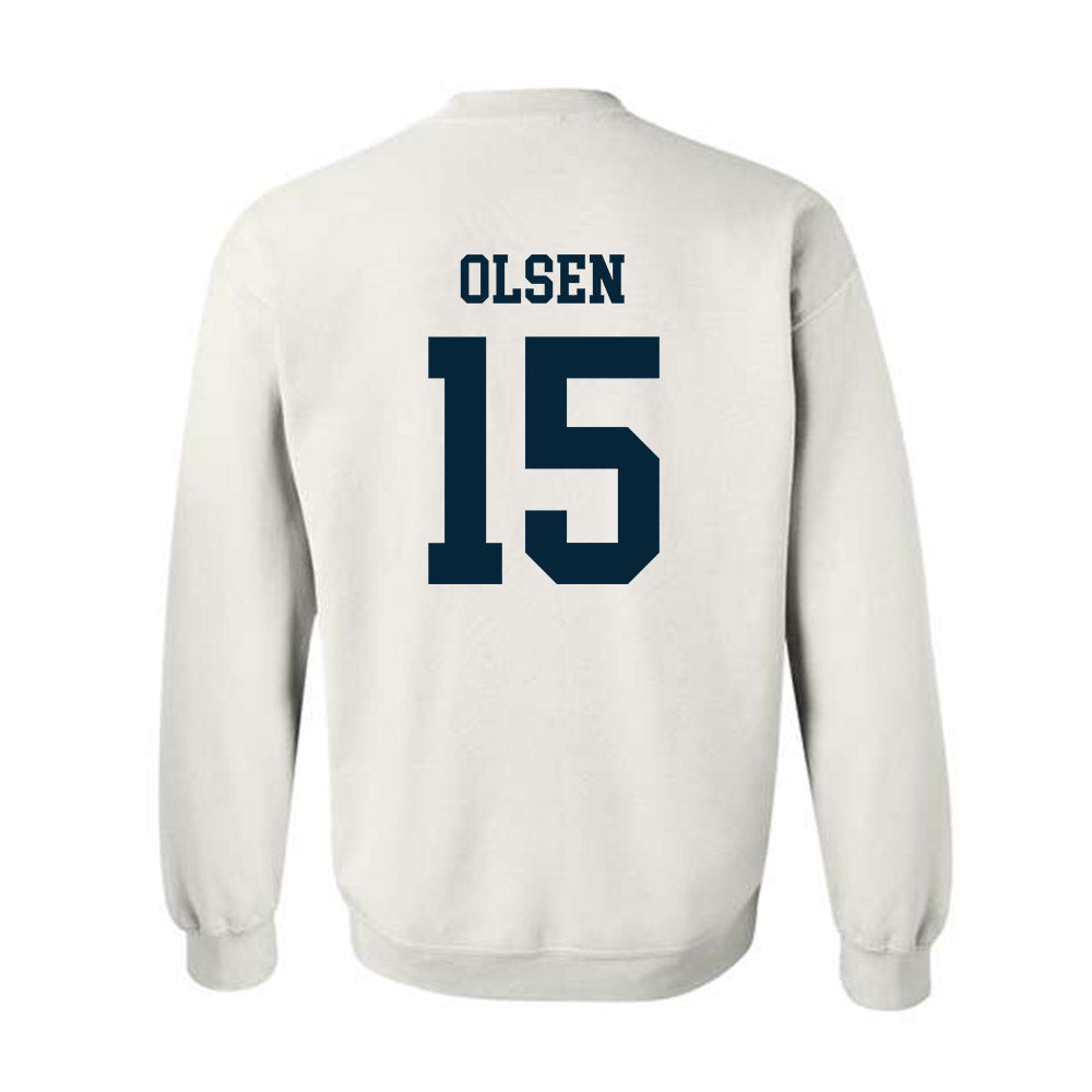Utah State - NCAA Football : Ty Olsen - Classic Shersey Crewneck Sweatshirt-1