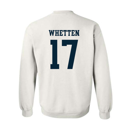 Utah State - NCAA Baseball : Davis Whetten - Classic Shersey Crewneck Sweatshirt-1