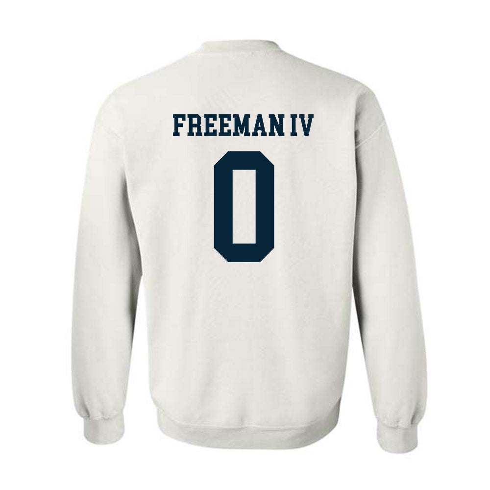 Utah State - NCAA Football : Robert Freeman IV - Classic Shersey Crewneck Sweatshirt-1