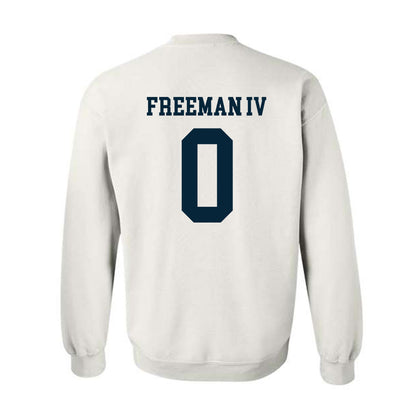 Utah State - NCAA Football : Robert Freeman IV - Classic Shersey Crewneck Sweatshirt-1