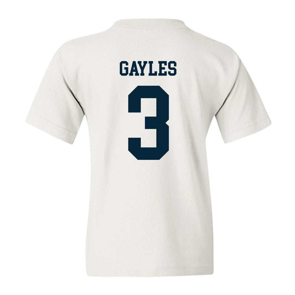 Utah State - NCAA Women's Basketball : Aaliyah Gayles - Classic Shersey Youth T-Shirt-1
