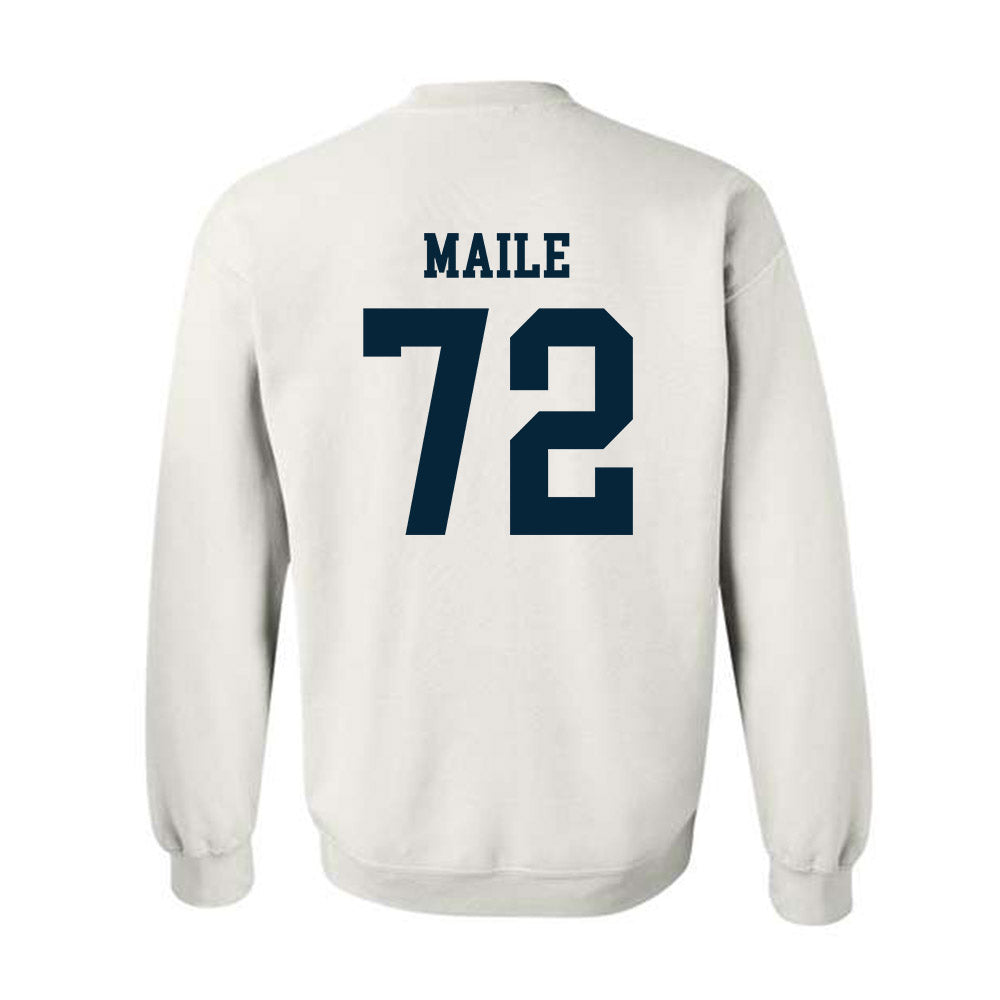 Utah State - NCAA Football : George Maile - Classic Shersey Crewneck Sweatshirt-1