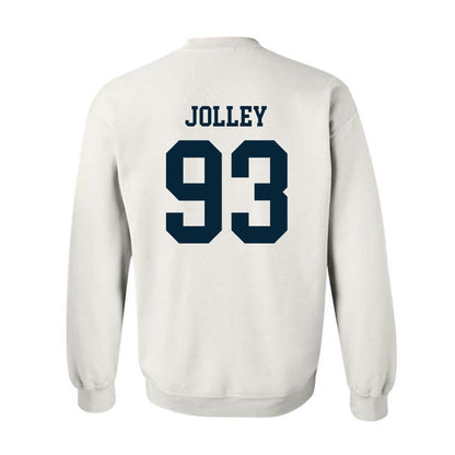 Utah State - NCAA Football : Tanner Jolley - Classic Shersey Crewneck Sweatshirt-1