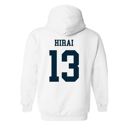 Utah State - NCAA Women's Soccer : kunie hirai - Classic Shersey Hooded Sweatshirt-1