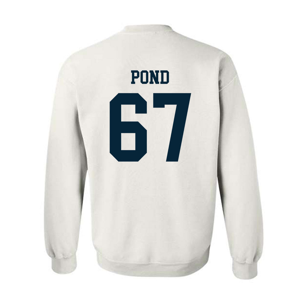 Utah State - NCAA Football : Adam Pond - Classic Shersey Crewneck Sweatshirt-1