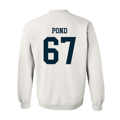 Utah State - NCAA Football : Adam Pond - Classic Shersey Crewneck Sweatshirt-1
