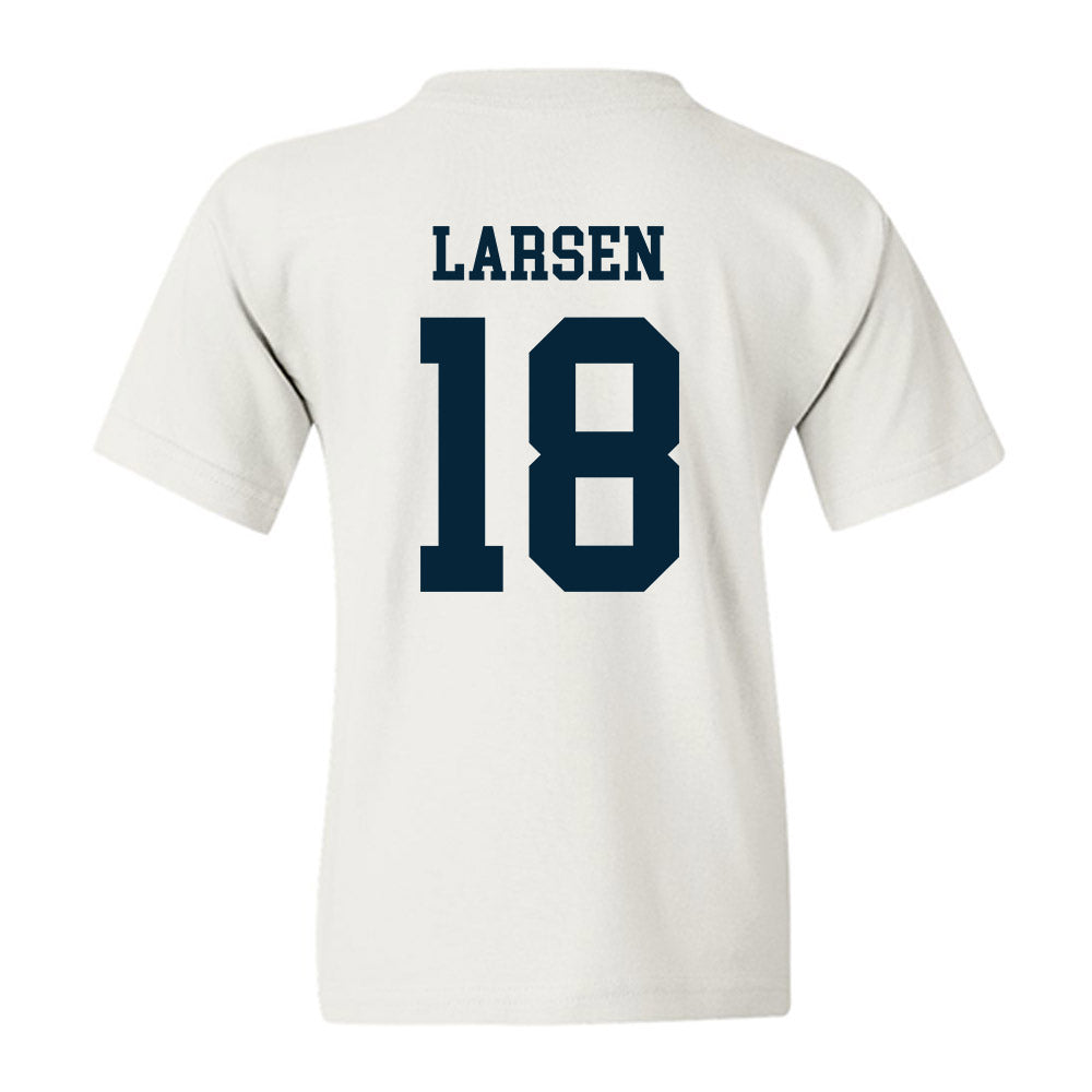 Utah State - NCAA Football : Ike Larsen - Classic Shersey Youth T-Shirt-1