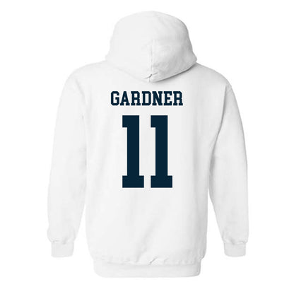 Utah State - NCAA Baseball : Hayden Gardner - Classic Shersey Hooded Sweatshirt-1