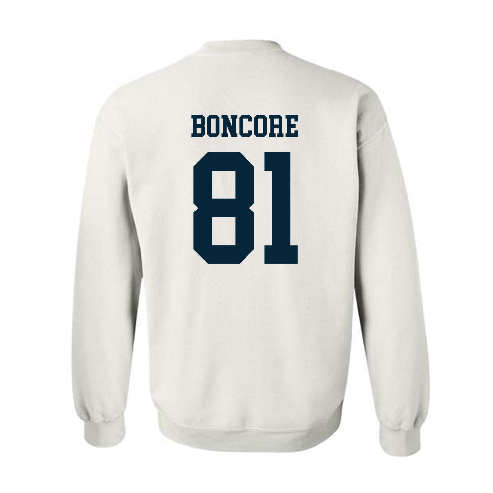 Utah State - NCAA Football : Nikko Boncore - Classic Shersey Crewneck Sweatshirt-1