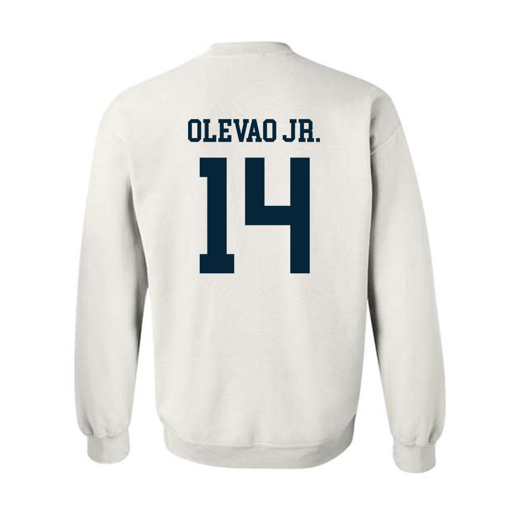 Utah State - NCAA Football : Bronson Olevao Jr. - Classic Shersey Crewneck Sweatshirt-1