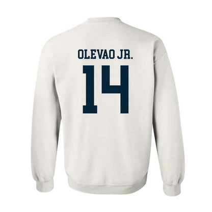 Utah State - NCAA Football : Bronson Olevao Jr. - Classic Shersey Crewneck Sweatshirt-1