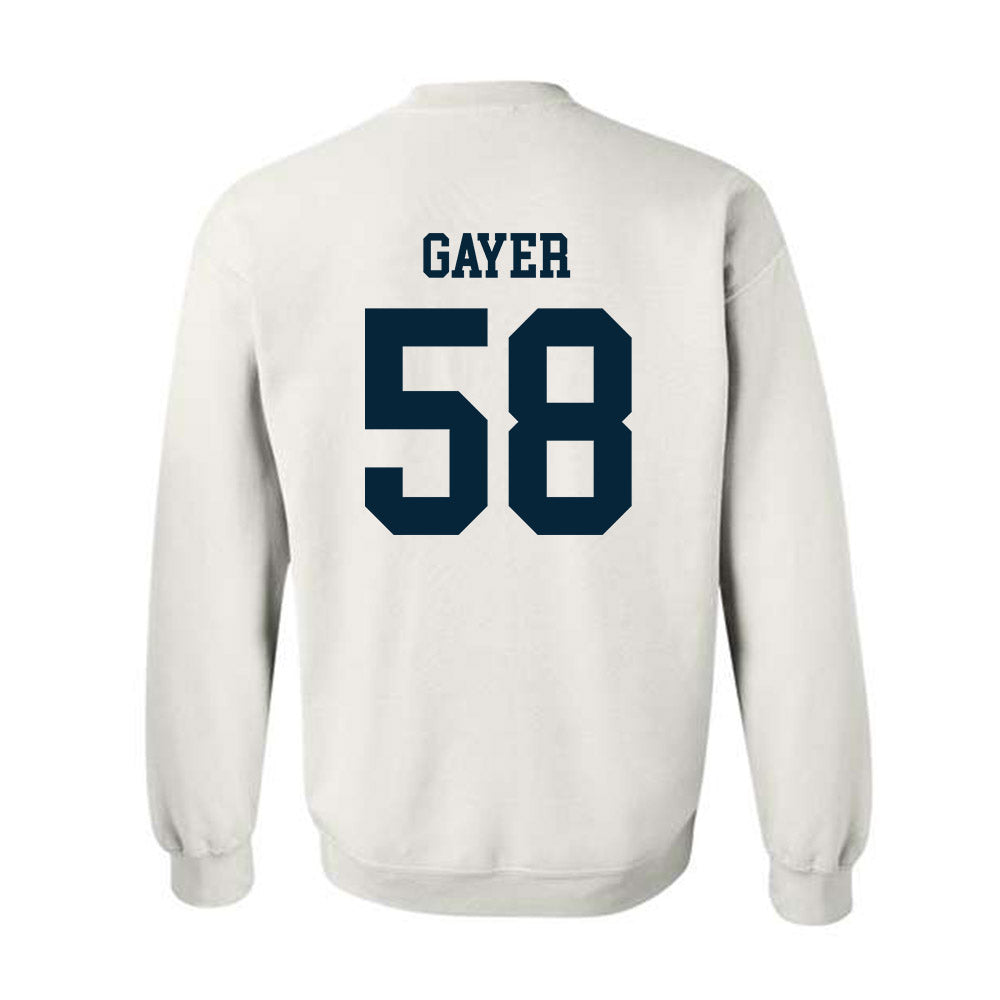 Utah State - NCAA Football : John Gayer - Classic Shersey Crewneck Sweatshirt-1