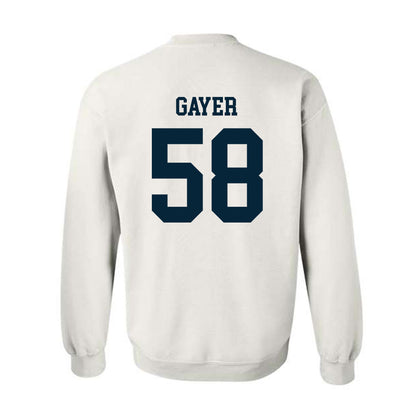 Utah State - NCAA Football : John Gayer - Classic Shersey Crewneck Sweatshirt-1
