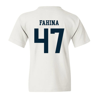 Utah State - NCAA Football : Naki Fahina - Classic Shersey Youth T-Shirt-1