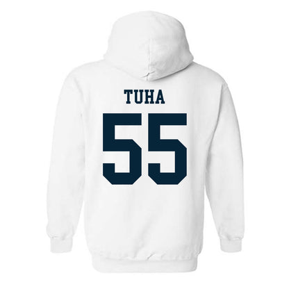 Utah State - NCAA Football : Tevita Tuha - Classic Shersey Hooded Sweatshirt-1
