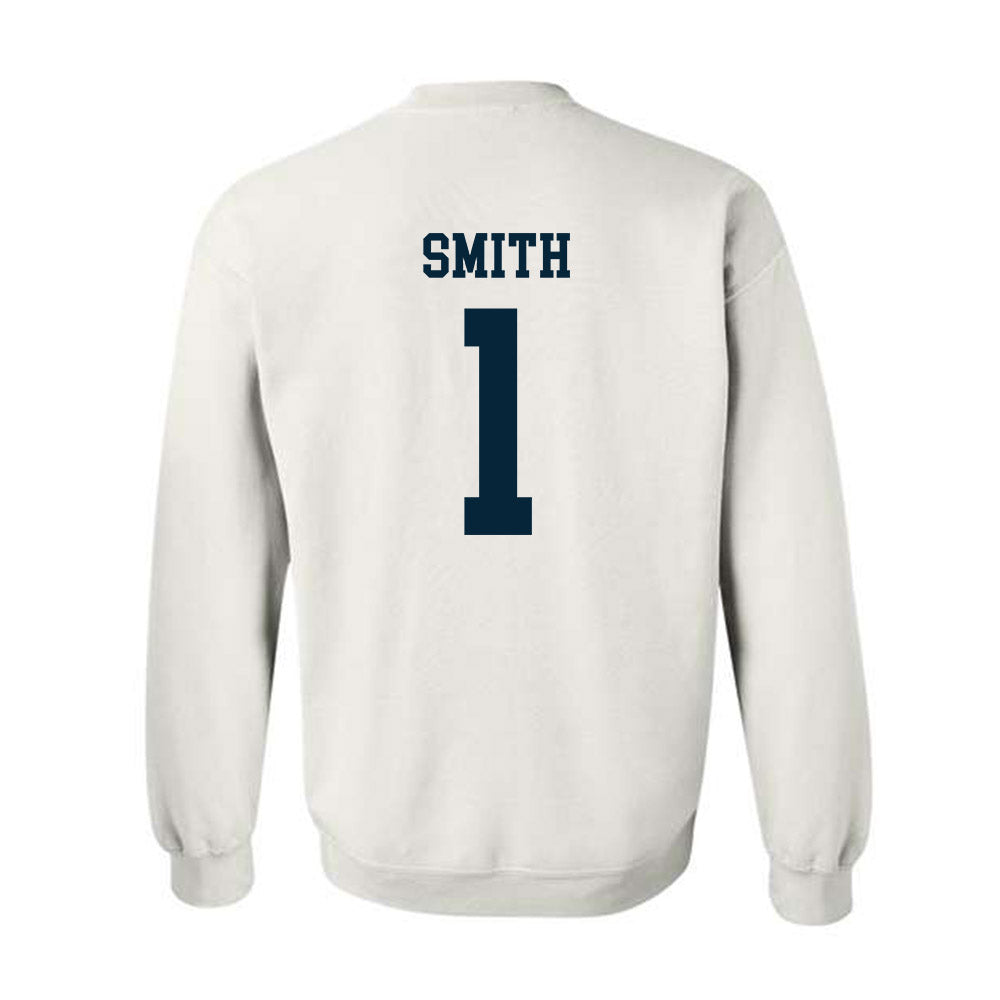 Utah State - NCAA Softball : Denay Smith - Classic Shersey Crewneck Sweatshirt-1
