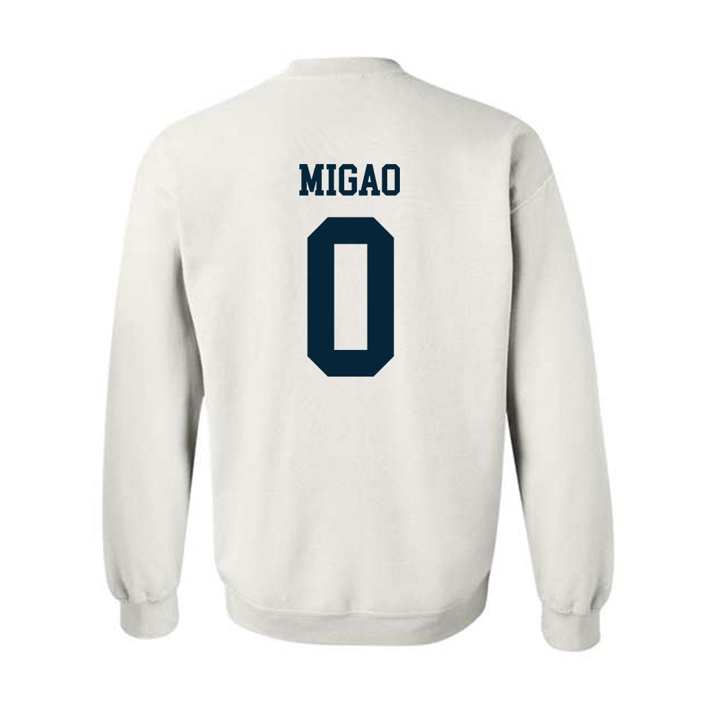 Utah State - NCAA Football : Enoka Migao - Classic Shersey Crewneck Sweatshirt-1