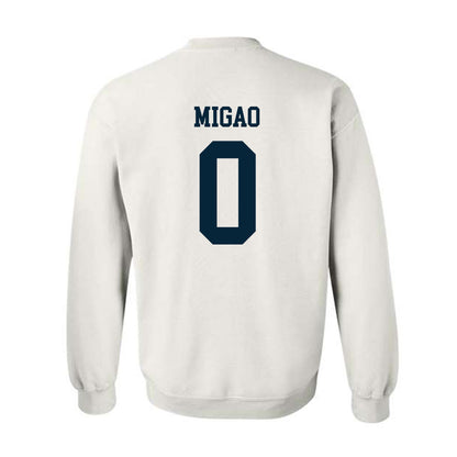 Utah State - NCAA Football : Enoka Migao - Classic Shersey Crewneck Sweatshirt-1