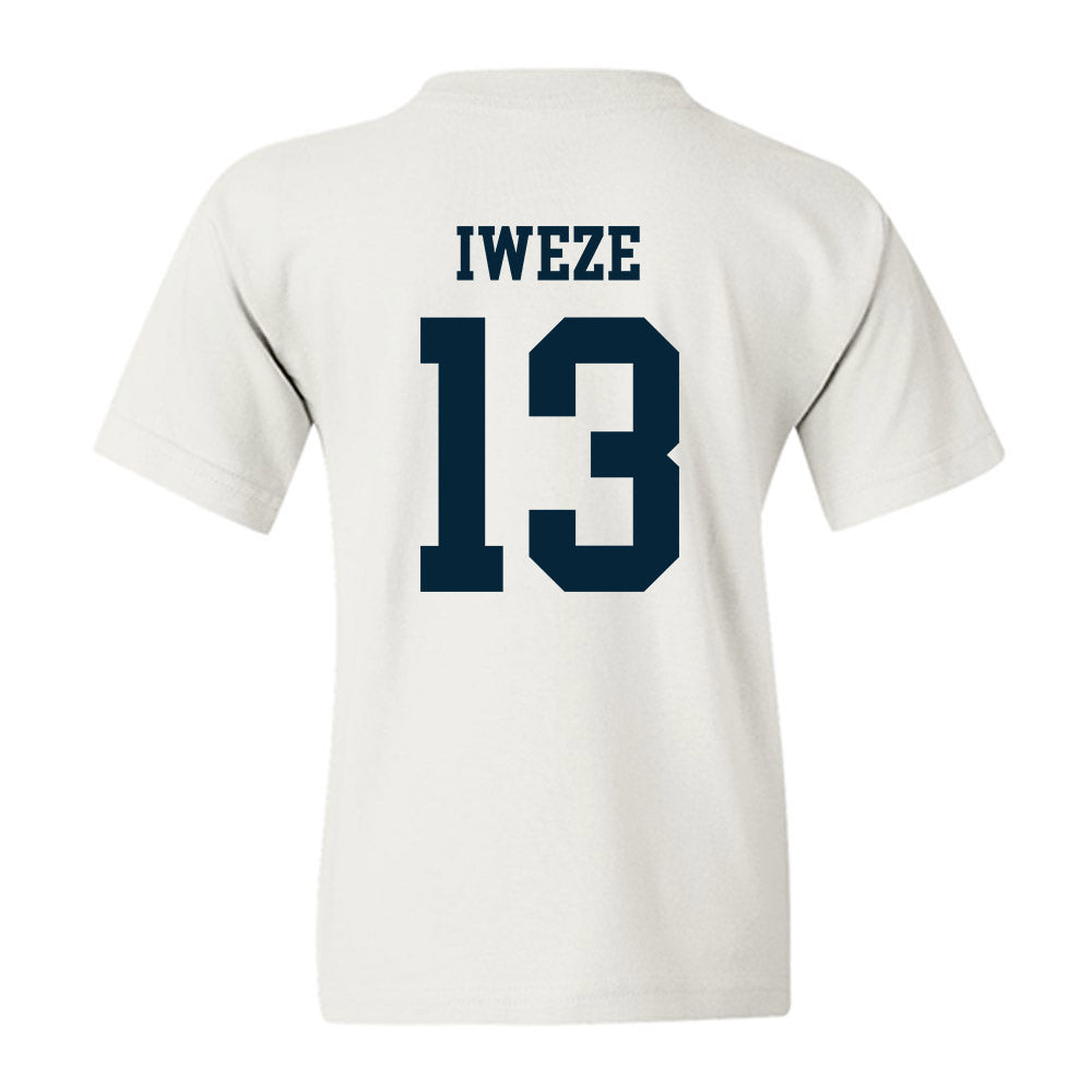 Utah State - NCAA Men's Basketball : David Iweze - Classic Shersey Youth T-Shirt-1