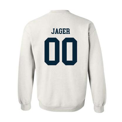 Utah State - NCAA Football : Abe Jager - Classic Shersey Crewneck Sweatshirt-1