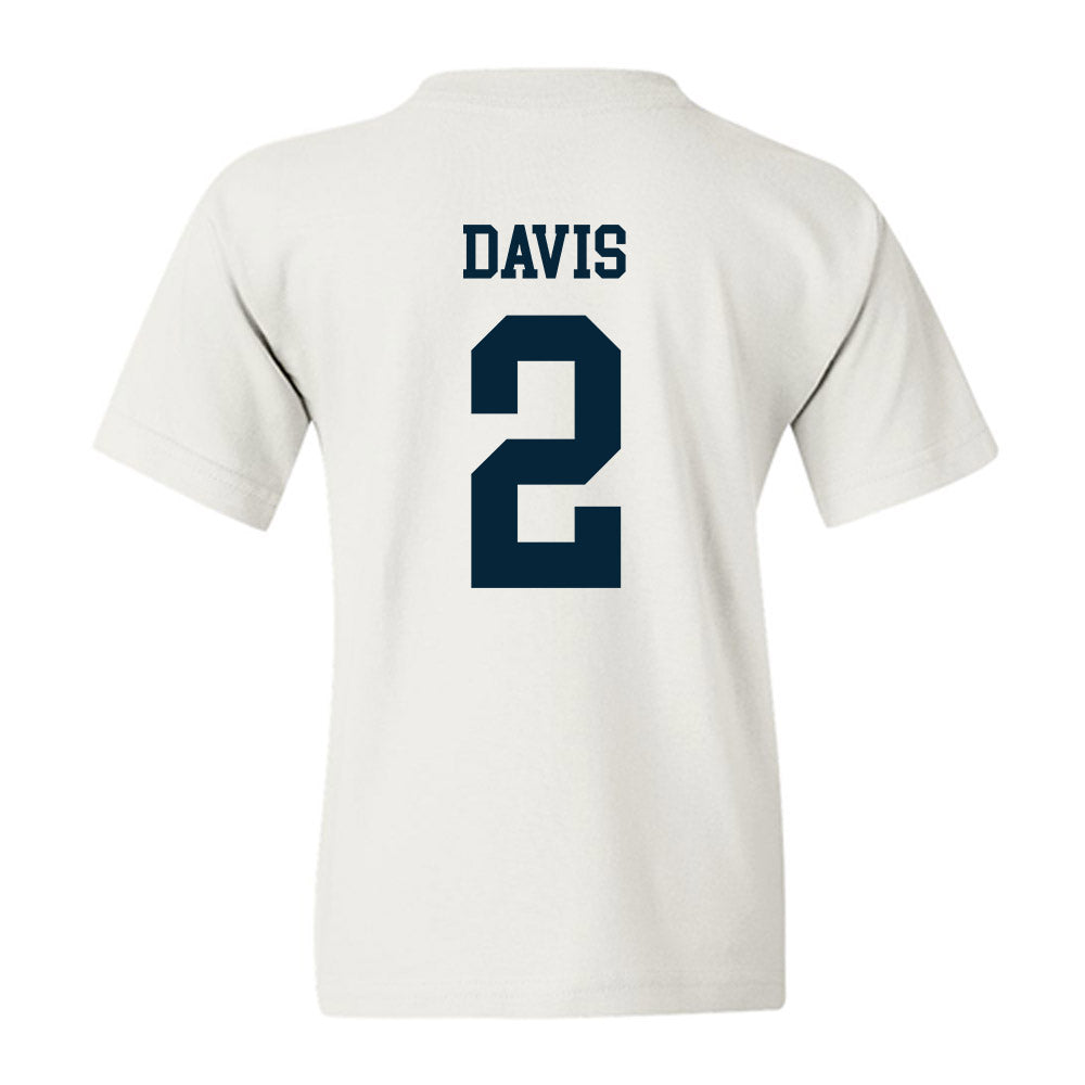 Utah State - NCAA Football : Miles Davis - Classic Shersey Youth T-Shirt-1