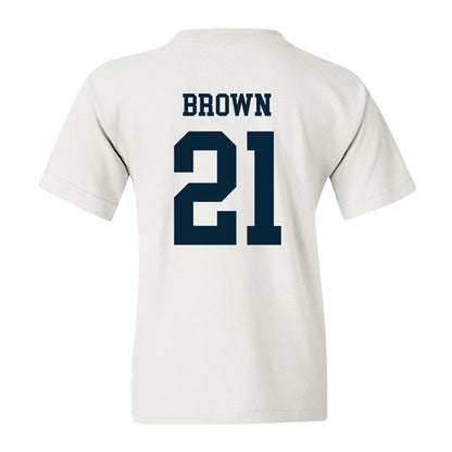 Utah State - NCAA Football : Carter Brown - Classic Shersey Youth T-Shirt-1