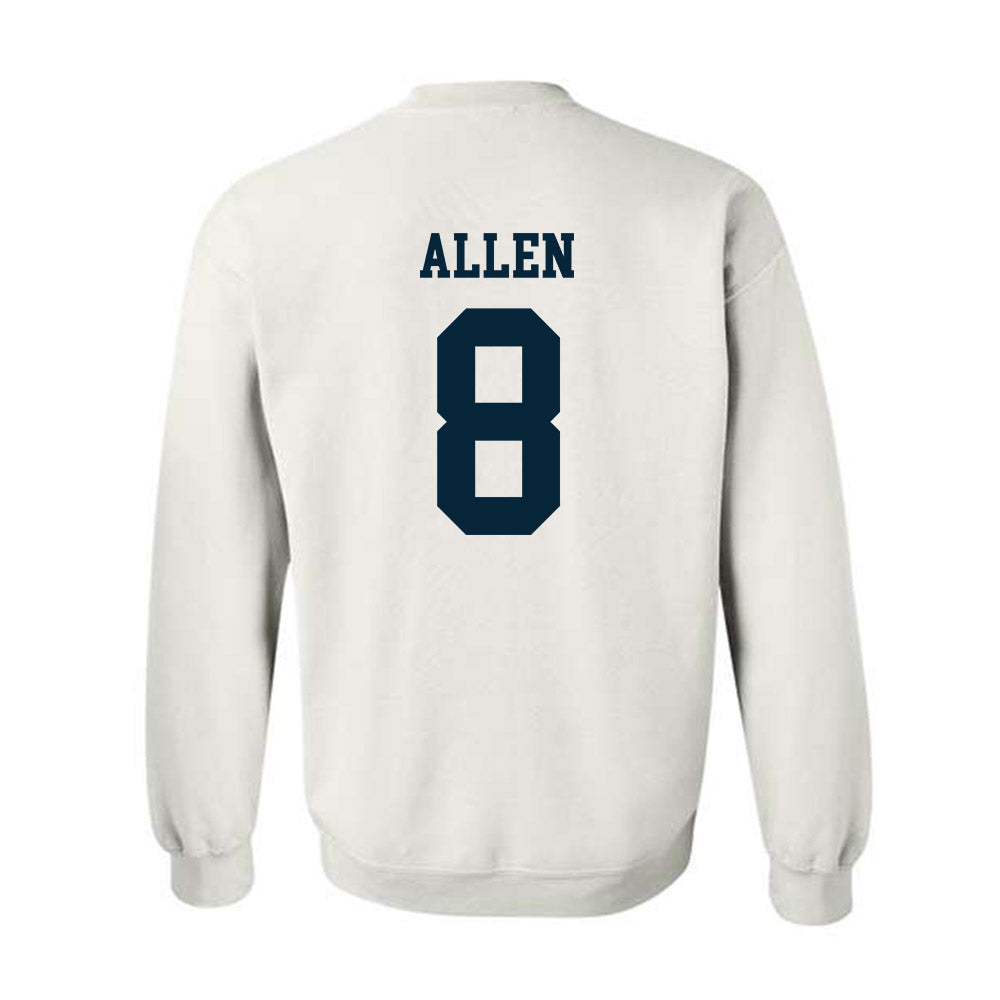 Utah State - NCAA Men's Basketball : Drake Allen - Classic Shersey Crewneck Sweatshirt-1