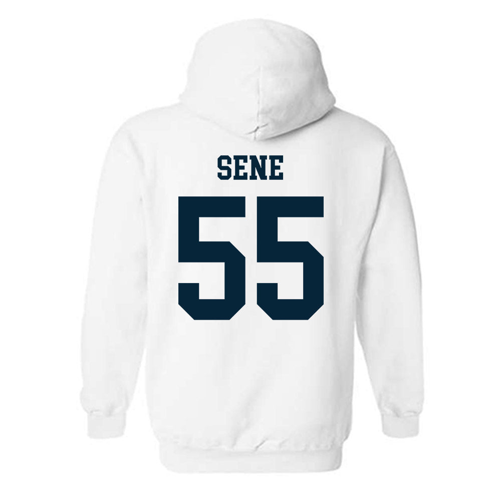 Utah State - NCAA Women's Basketball : Sophie Sene - Classic Shersey Hooded Sweatshirt-1