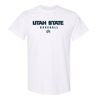 Utah State - NCAA Baseball : Hayden Gardner - Classic Shersey T-Shirt-0