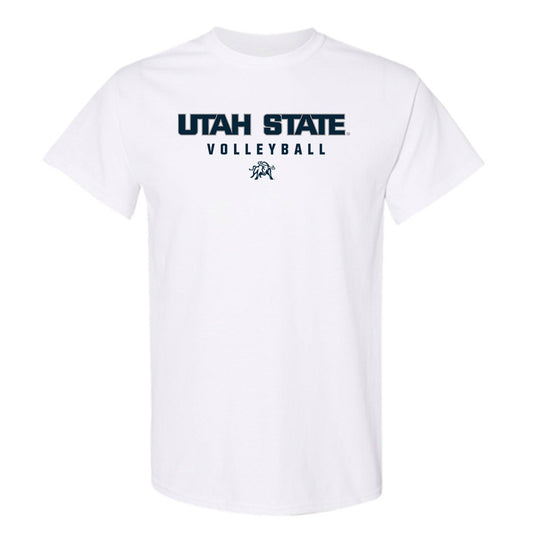 Utah State - NCAA Women's Volleyball : Hailey Spencer - Classic Shersey T-Shirt-0